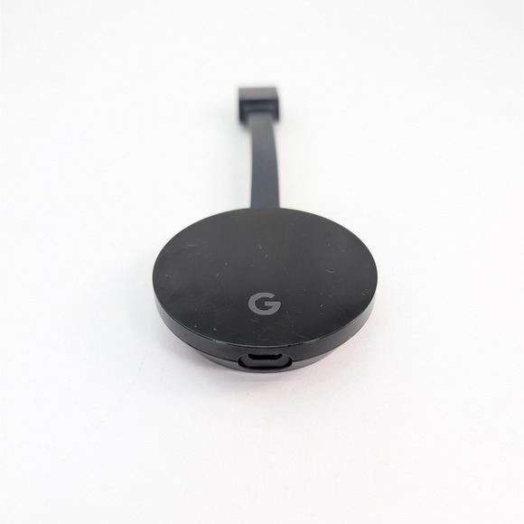 google Other - Google Chromecast Ultra 4K HDR Streaming Media Player Black NC2-6A5-D with Power